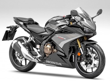 Online Plata Gris Negro Mate Carenado Moto Honda CBR500R 2022-2023