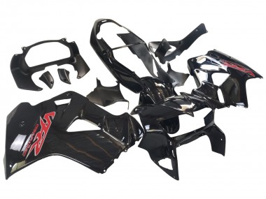 Online Negro Brillante Rojo Calcomanía Carenado Moto Honda VFR 800 1998-2001