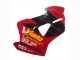 Online Rojo Blanco Negro Brillante Vimto Carenado Moto Honda VFR 800 1998-2001