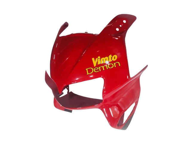 Online Rojo Blanco Negro Brillante Vimto Carenado Moto Honda VFR 800 1998-2001