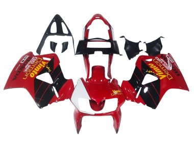 Online Rojo Blanco Negro Brillante Vimto Carenado Moto Honda VFR 800 1998-2001