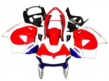 Online Blanco Rojo Azul Carenado Moto Honda VFR 800 1998-2001