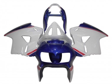 Online Blanco Azul Rojo Carenado Moto Honda VFR 800 1998-2001