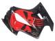 Online Negro Brillante Rojo Carenado Moto Honda VFR 800 2002-2013