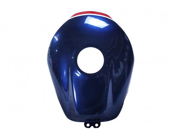 Online Blanco Rojo Azul Oscuro Carenado Moto Honda VFR 800 2002-2013