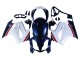Online Blanco Rojo Azul Oscuro Carenado Moto Honda VFR 800 2002-2013