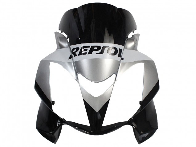 Online Plata Negro Brillante Repsol Carenado Moto Honda VFR 800 2002-2013