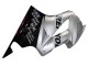 Online Plata Negro Brillante Repsol Carenado Moto Honda VFR 800 2002-2013