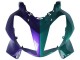 Online Púrpura Verde Carenado Moto Honda VFR 800 2002-2013
