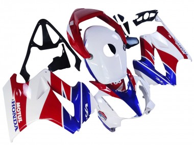 Online Blanco Rojo Azul Motul Carenado Moto Honda VFR 800 2002-2013