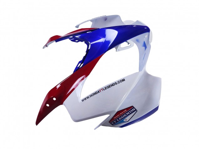 Online Blanco Rojo Azul Motul Carenado Moto Honda VFR 800 2002-2013
