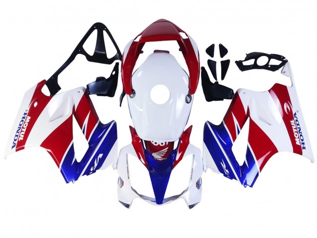 Online Blanco Rojo Azul Motul Carenado Moto Honda VFR 800 2002-2013