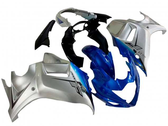 Online Plata Azul Carenado Moto Suzuki GSX650F 2008-2013