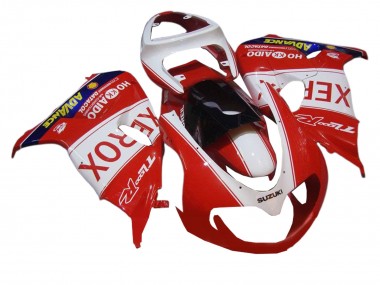Online Blanco Rojo Negro Xerox Carenado Moto Suzuki TL1000R 1998-2003