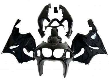 Online Negro Brillante Carenados Moto Kawasaki ZX7R 1996-2003