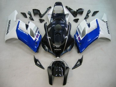 Online Blanco Azul Negro Brillante Fireblade Carenado Moto Honda CBR1000RR 2004-2005