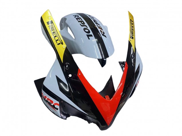 Online Amarillo Rojo Blanco Lustroso Rojo Bull Repsol HRC Carenado Moto Honda CBR1000RR 2004-2005
