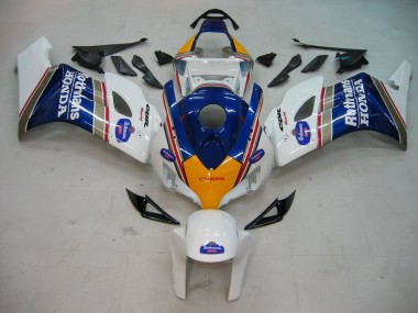 Online Blanco Azul Oro Rothmans Carenado Moto Honda CBR1000RR 2004-2005