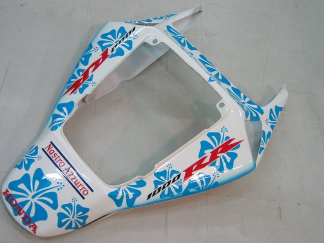 Online Blanco Azul Nieve Nastro Azzurro 46 Carenado Moto Honda CBR1000RR 2004-2005