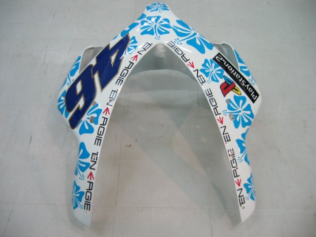 Online Blanco Azul Nieve Nastro Azzurro 46 Carenado Moto Honda CBR1000RR 2004-2005