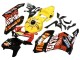 Online Amarillo Naranja Negro Brillante Repsol Rossi 46 Carenado Moto Honda CBR1000RR 2004-2005
