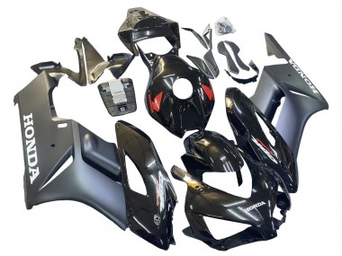 Online Negro Brillante Gris Mate Rojo Fireblade Carenado Moto Honda CBR1000RR 2004-2005