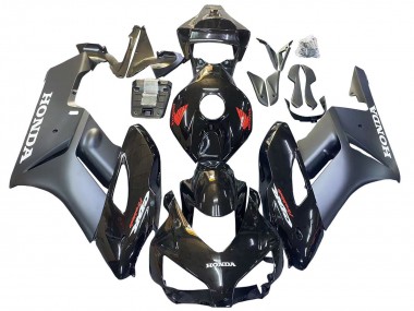 Online Negro Brillante Gris Mate Rojo Fireblade Carenado Moto Honda CBR1000RR 2004-2005