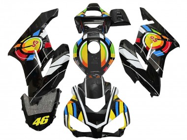 Online Amarillo Azul Rojo Negro Brillante RuedaColores 46 Carenado Moto Honda CBR1000RR 2004-2005