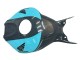 Online Azul Claro Negro Brillante Carenado Moto Honda CBR1000RR 2004-2005