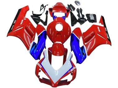 Online Rojo Azul Blanco Negro Motul Carenado Moto Honda CBR1000RR 2004-2005