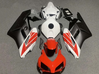 Online Blanco Rojo Negro Mate Carenado Moto Honda CBR1000RR 2004-2005