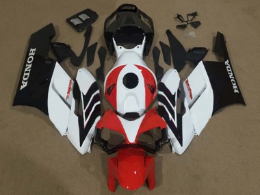 Online Blanco Rojo Negro Mate Carenados Moto Honda CBR1000RR 2004-2005