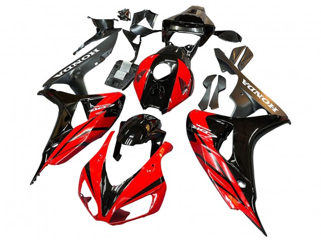 Online Azul Negro Brillante Carenados Moto Honda CBR1000RR 2006-2007