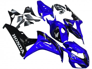 Online Azul Negro Brillante Carenado Moto Honda CBR1000RR 2006-2007