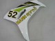 Online Blanco Verde Negro Brillante Hannspree 52 Carenado Moto Honda CBR1000RR 2006-2007