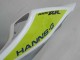 Online Blanco Verde Negro Brillante Hannspree 52 Carenado Moto Honda CBR1000RR 2006-2007