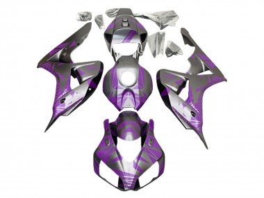 Online Plata Púrpura Claro Carenado Moto Honda CBR1000RR 2006-2007