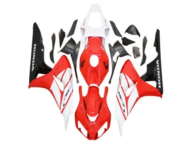 Online Blanco Rojo Negro Brillante Carenados Moto Honda CBR1000RR 2006-2007