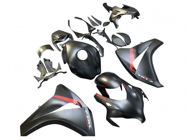Online Negro Mate Rojo Fireblade Carenado Moto Honda CBR1000RR 2008-2011