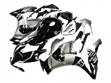 Online Plata Negro Brillante Repsol Rojo Bull Carenado Moto Honda CBR1000RR 2012-2016