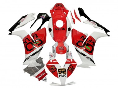 Online Blanco Rojo Negro Go Fun Carenado Moto Honda CBR1000RR 2012-2016