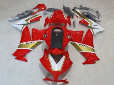 Online Blanco Rojo Oro Carenado Moto Honda CBR1000RR 2012-2016