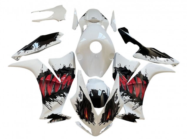 Online Blanco Rojo Negro Carenado Moto Honda CBR1000RR 2012-2016