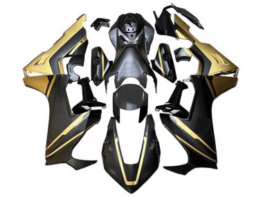 Online Oro Negro Mate Carenados Moto Honda CBR1000RR 2017-2023