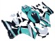 Online Blanco Azul Claro Negro Brillante Carenado Moto Honda CBR1000RR 2017-2023
