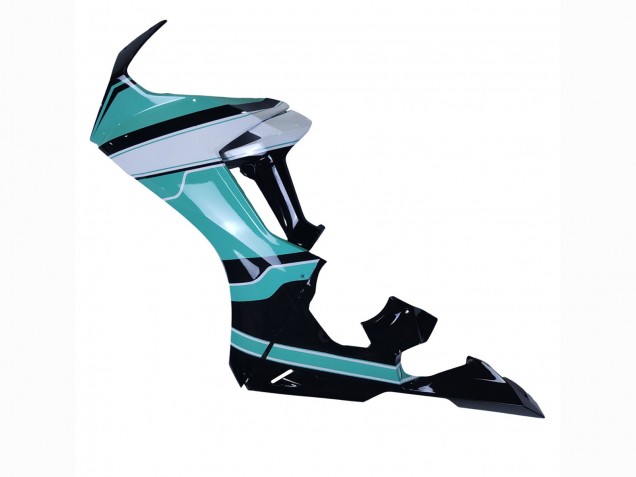 Online Blanco Azul Claro Negro Brillante Carenado Moto Honda CBR1000RR 2017-2023