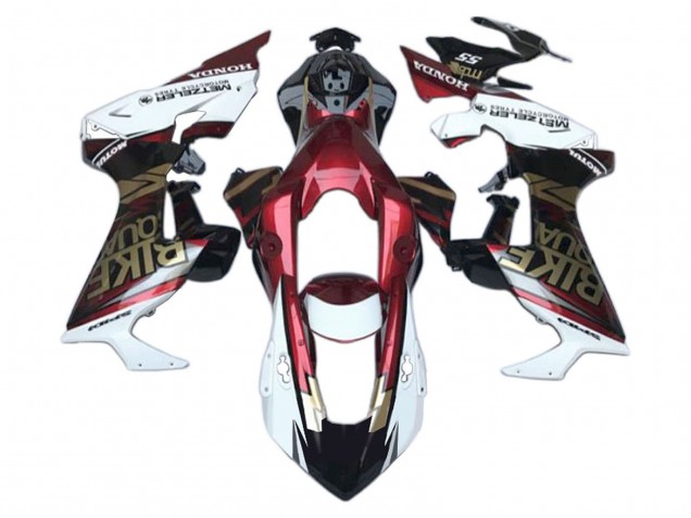 Online Blanco Rojo Negro Kits Carenado Moto Honda CBR1000RR 2017-2023