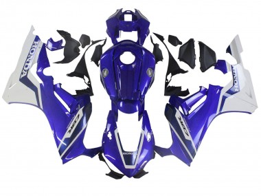 Online Blanco Azul Carenado Moto Honda CBR1000RR 2017-2023