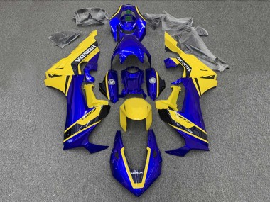Online Amarillo Azul Carenado Moto Honda CBR1000RR 2017-2023