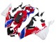 Online Blanco Rojo Azul Negro HRC Carenado Moto Honda CBR1000RR 2017-2023